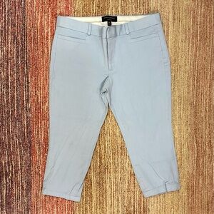 Banana Republic Sky Blue “Sloan Crop” Capris Size 8 Petite